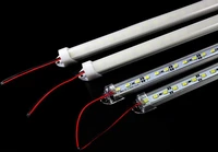 100pcslot 4300k 5630 led rigid bar u groove light 100cm 72ledsm led rigid strip dc 12v 5630 led tube hard led strip