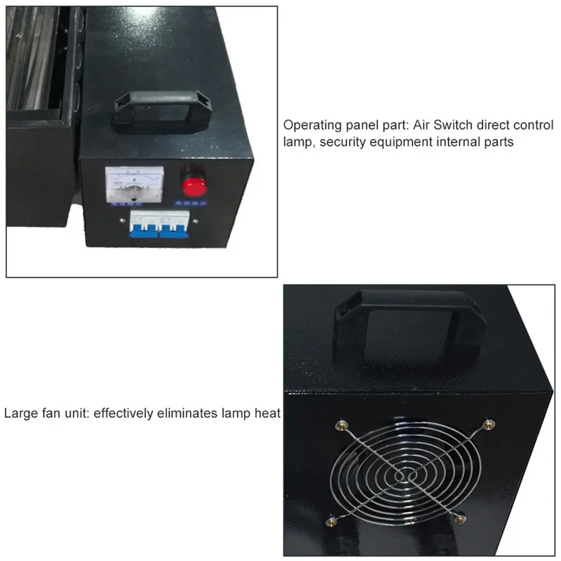 3 кВт Портативный ультрафиолетовый светильник УФ лампа плитка используется на