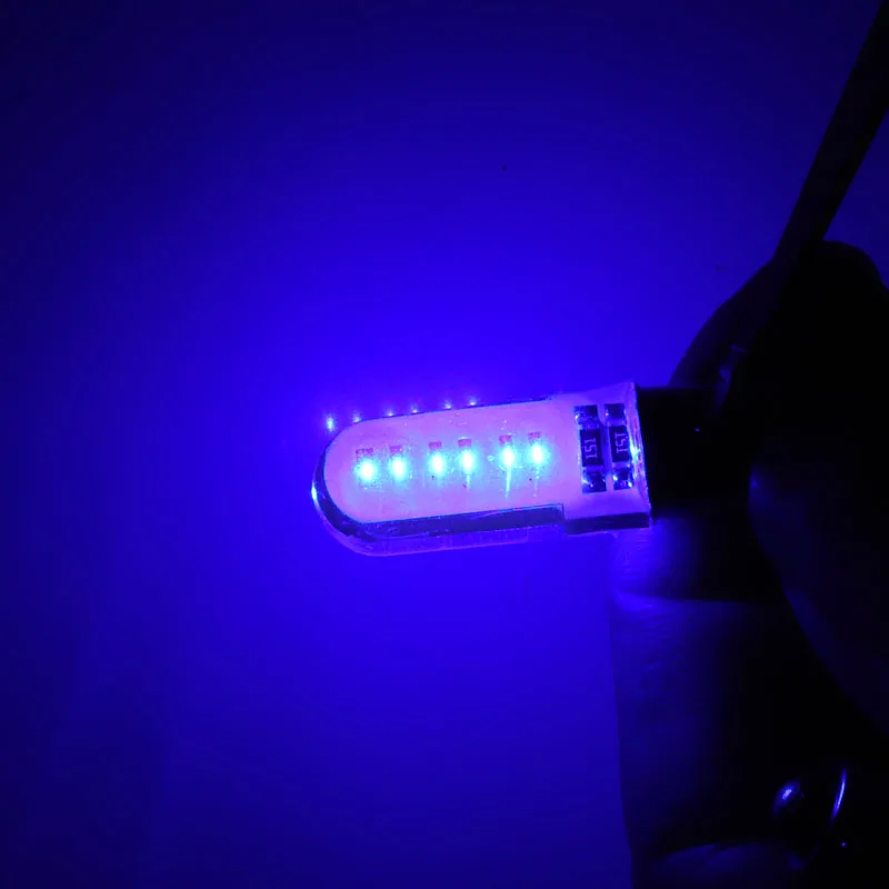 Автомобильный авто LED BA9S T4W светодиодный силиконовый чехол 12 чипов 80MA 1895 купол