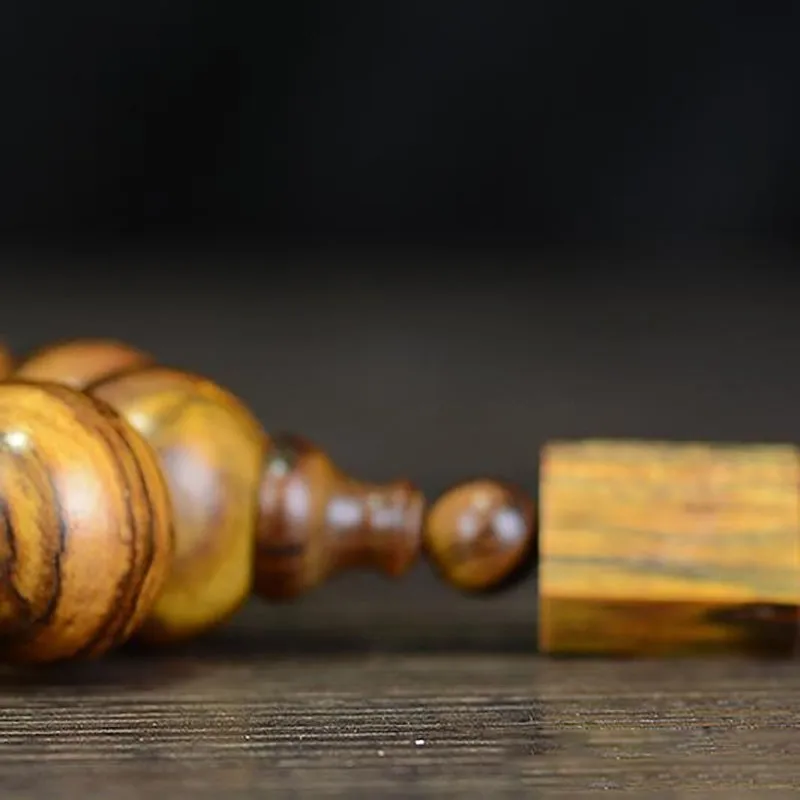 Агара натуральные деревянные браслеты четки йога буддийские Mala бусины Амулет