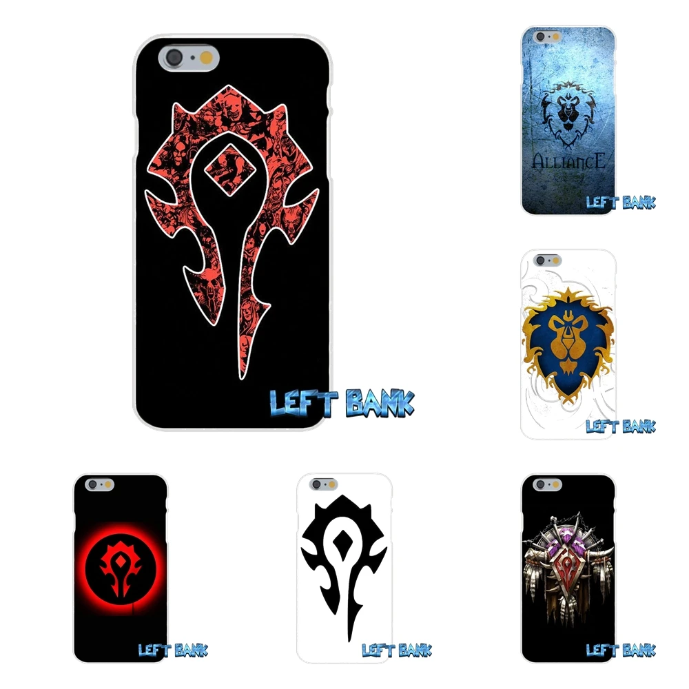 Hot World of warcraft WOW Logo Slim Silicone Phone Case For Samsung Galaxy S3 S4 S5 MINI S6 S7 edge S8 Plus Note 2 3 4 5 | Мобильные