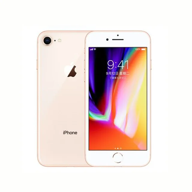 Apple iPhone 8 1821 мАч 2 Гб ОЗУ 64 Гб/256 ГБ LTE 4,7 МП камера "дюймовый Apple отпечаток пальца шестиядерный IOS 3D Touch ID - Цвет: Gold