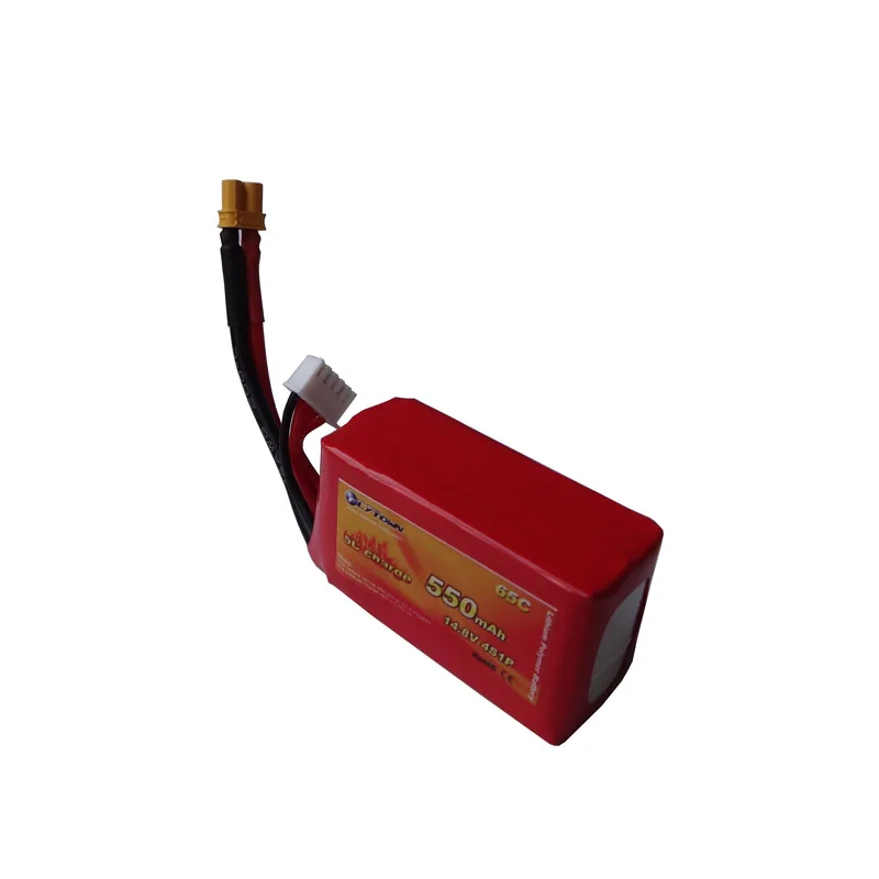 Flytown 550 mAh 65C 2 S 7 4 V 3 11 1 Lipo батарея с вилкой XT30 для RC FPV гоночный Дрон Квадрокоптер