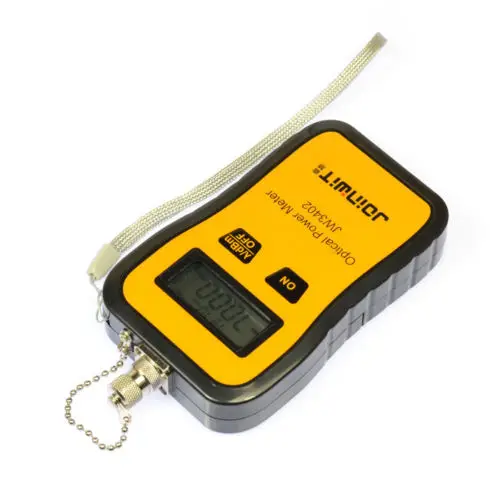 Портативный оптический измеритель мощности JW3402A для оптоволоконных сетей кабель