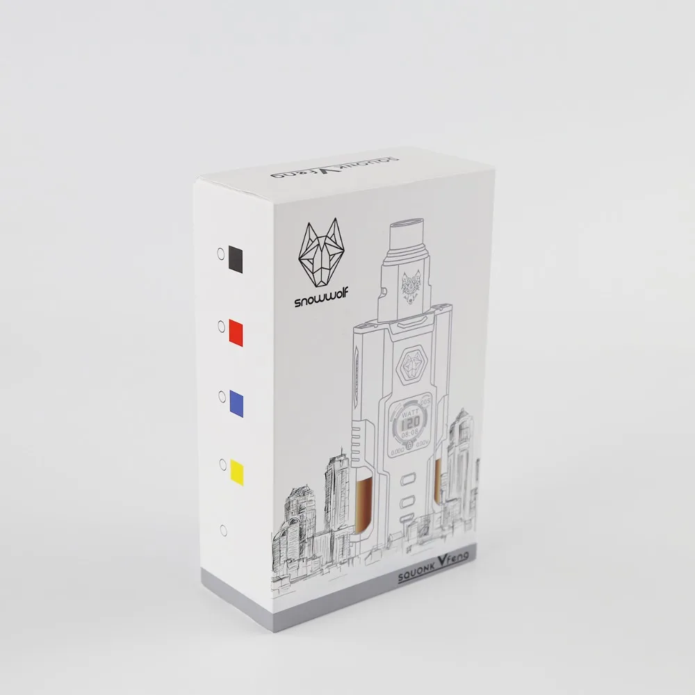 Snowwolf Vfeng Squonk vape kit MOD и атомайзер от электронной сигареты SIGELEI|Системы нагревания