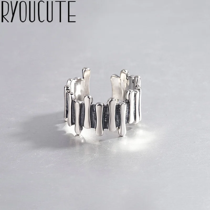 Богемные геометрические кольца реального серебряного цвета подарки для женщин