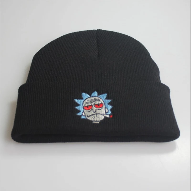 Унисекс Adlut Rick and Morty Косплей костюмы шапочка зимняя Лыжная шапка Регулируемая для взрослых теплая шапка шапочки рождественские подарки Rick шапки
