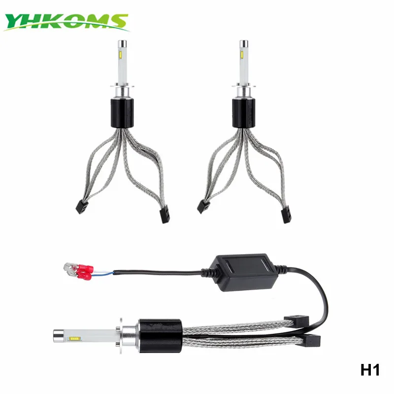 СВЕТОДИОДНЫЙ Автомобильный Фонарь YHKOMS H4 H7 H8 H9 H11 9005/HB3 9006/HB4 880/881/H27 H1 H3 9004 9007 H13 6000 К