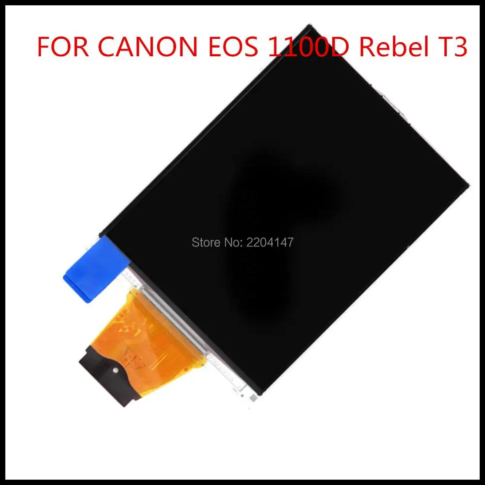 Новый ЖК-экран для CANON EOS 1100D / Rebel T3 DSLR цифровая камера запасная часть без подсветки