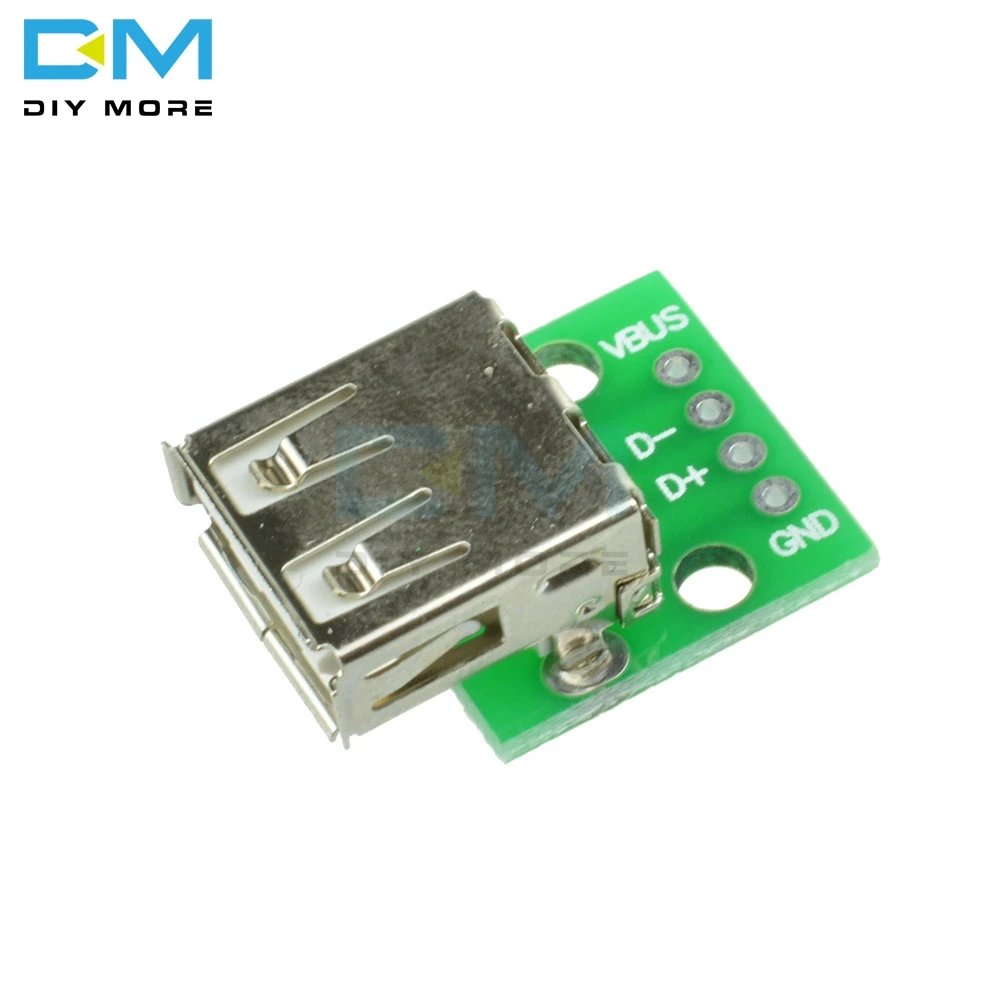 10 шт. мини/микро USB для DIP типа A переходник мама/папа 2 54 мм печатной платы DIY модуль