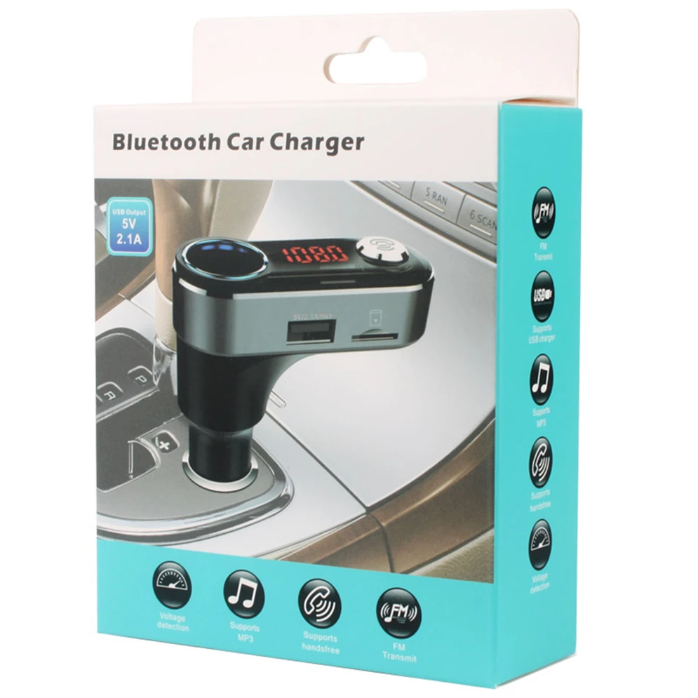 Bluetooth Handsfree Car Kit Беспроводной fm передатчик MP3 плеер Автомобильный комплект