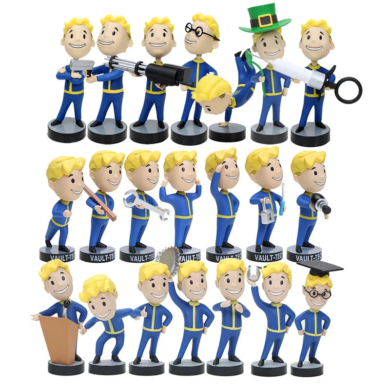 21 разная модель хранилище Boy Bobbleheads серии 1 2 3 Рисунок ПВХ Фигурки игры персонаж