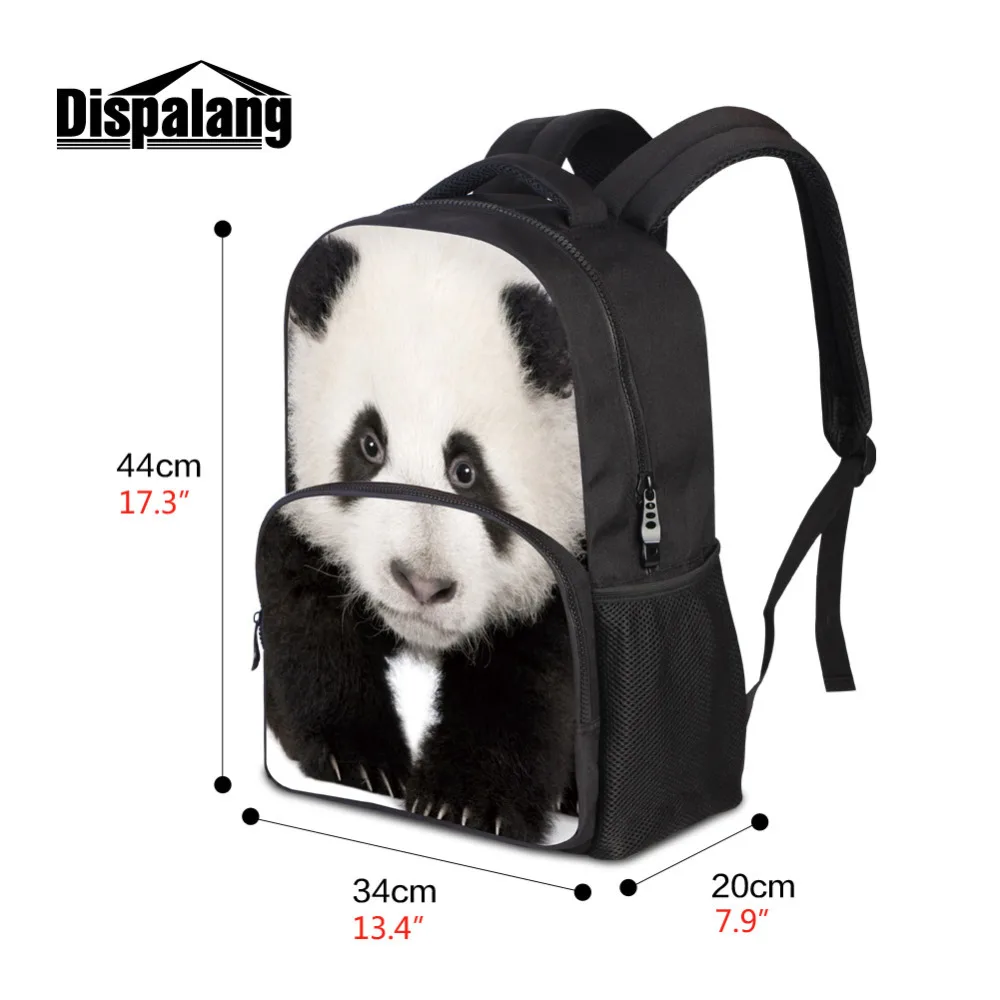 Рюкзак Dispalang для мужчин и женщин школьный ранец с принтом акулы животных сумка