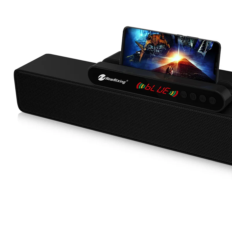 Саундбар Bluetooth динамик Беспроводная колонка динамик s стерео caixa de som Громкий динамик для компьютера портативный для домашнего кинотеатра ПК ТВ