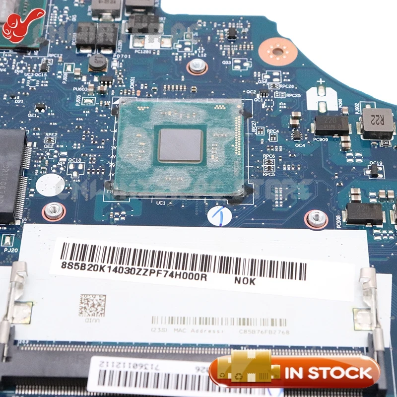 NOKOTION BMWC1/BMWC2 NM A471 материнская плата для LENOVO 300 15IBR ноутбука с N3700 CPU 920M 1GB|Материнские