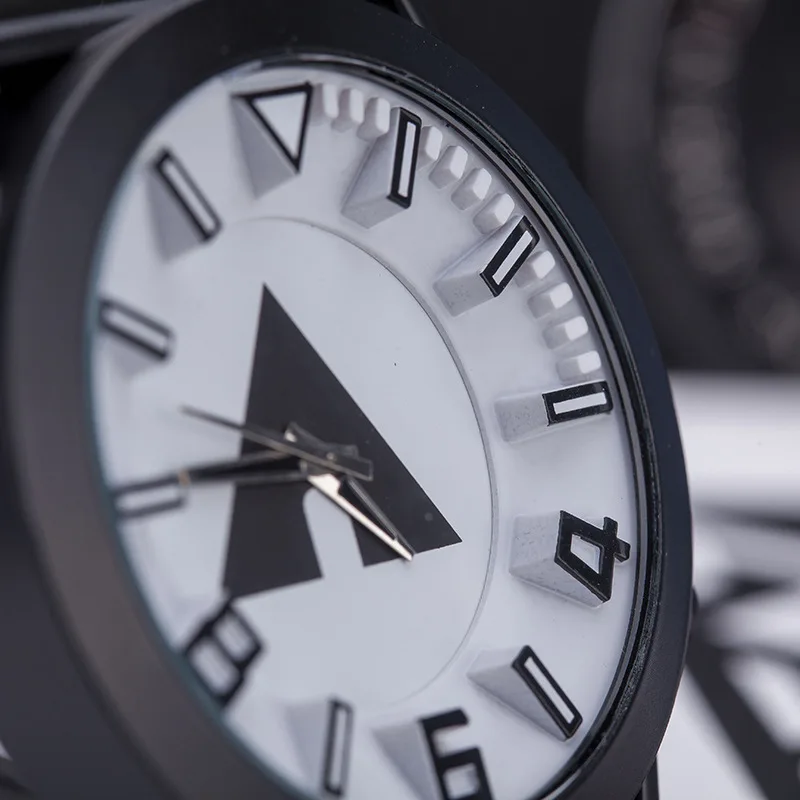 Модные Молодежные мужские часы спортивные Треугольник Дизайн Личность любит