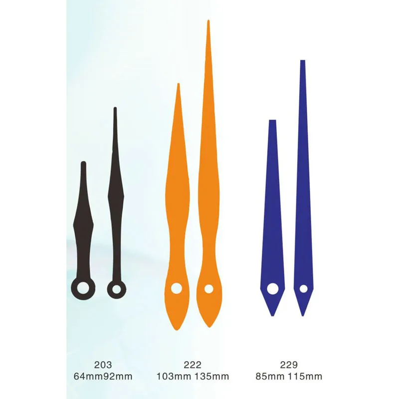 50 Set/Lot Wall Clock Watch DIY Kit Pointer Thickened Metal Quartz Reloj Hand Parts Accessories Saat hand needle sets | Дом и сад
