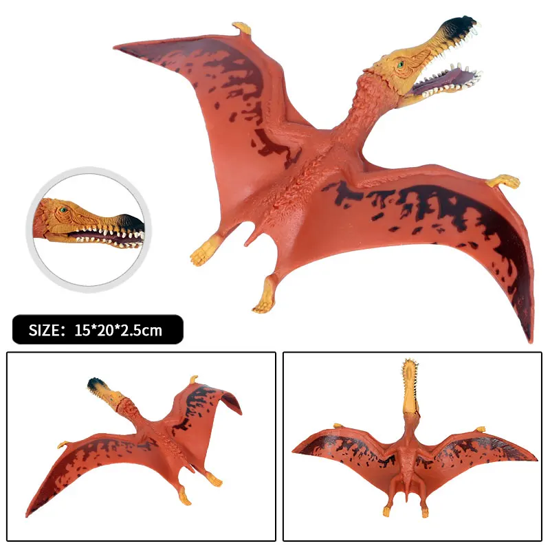 Oenux новый открытый рот Anhanguera Pteranodon Юрский динозавр экшн фигурки Pterodactyl модель