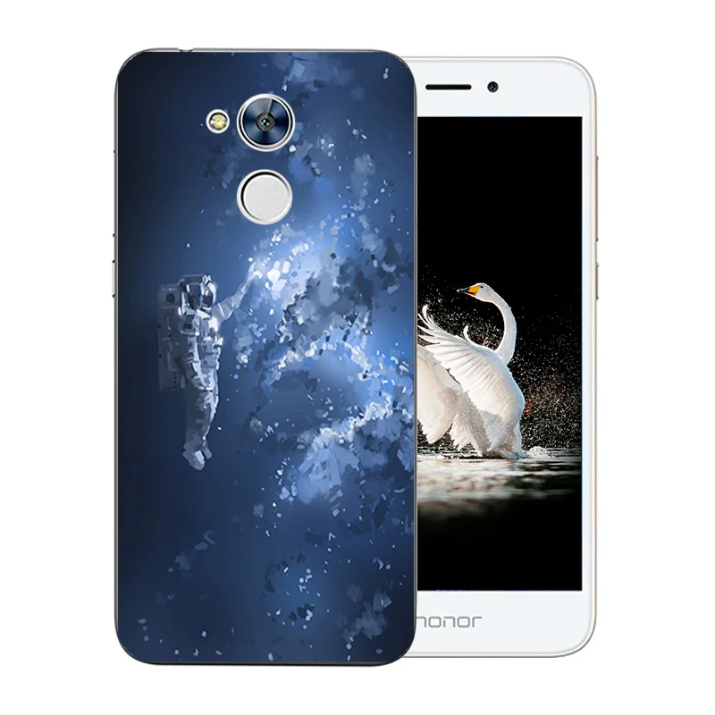 Phone Case 5.0 inch for Huawei Honor 6A Back Cover 6 A Shell TPU Soft Silicone Space World Pattern Matte Protect |