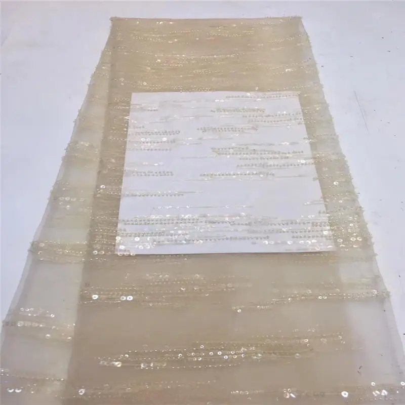 African Lace Fabric Sequins Net High Quality Sequin for 2019 French 5 yards/piece 1708 | Дом и сад