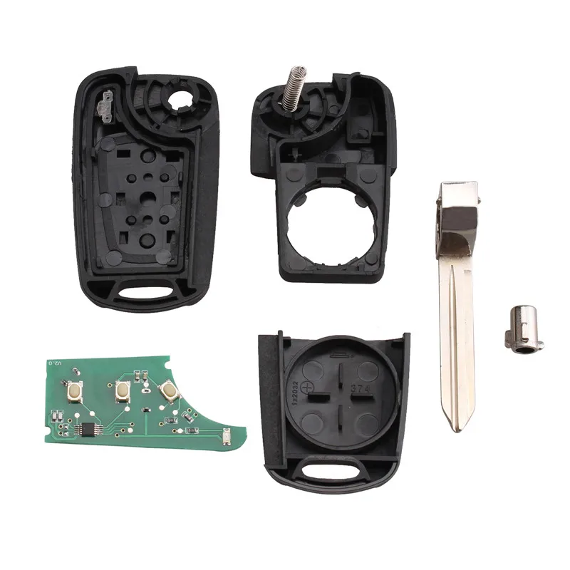 KEYYOU складной умный дистанционный ключ для автомобиля с 3 кнопками KIA K2 K5 Rio Sportage