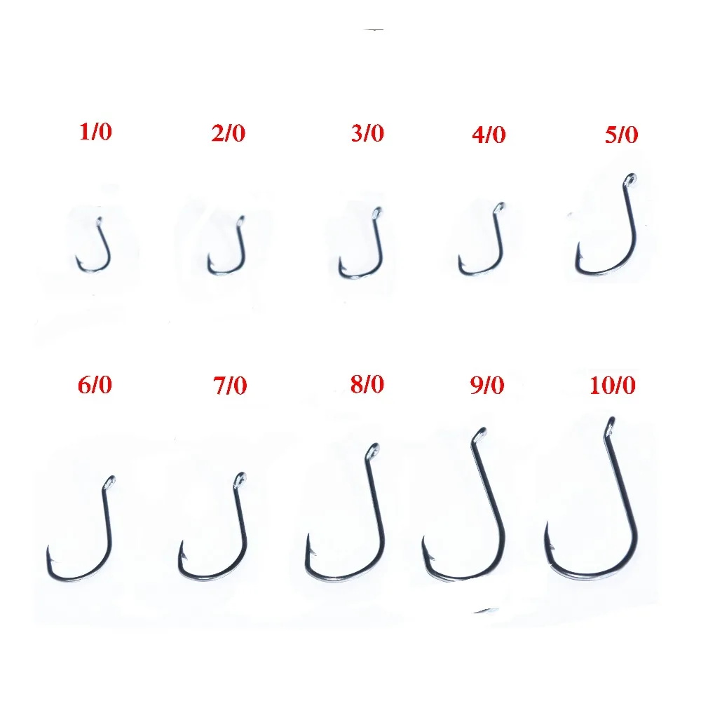 500 шт. рыболовные крючки из нержавеющей стали | Спорт и развлечения