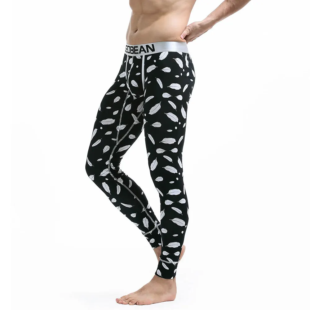 Мужская одежда модное термобелье штаны длинные кальсоны зимнее нижнее белье