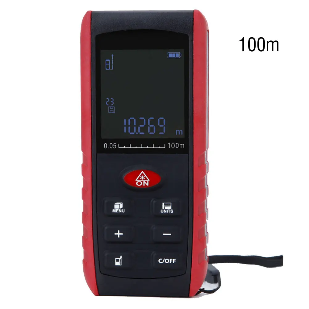 Лазерный дальномер ручной цифровой лазерный мини 40 м 60 80 100 Diastimeter инструменты для