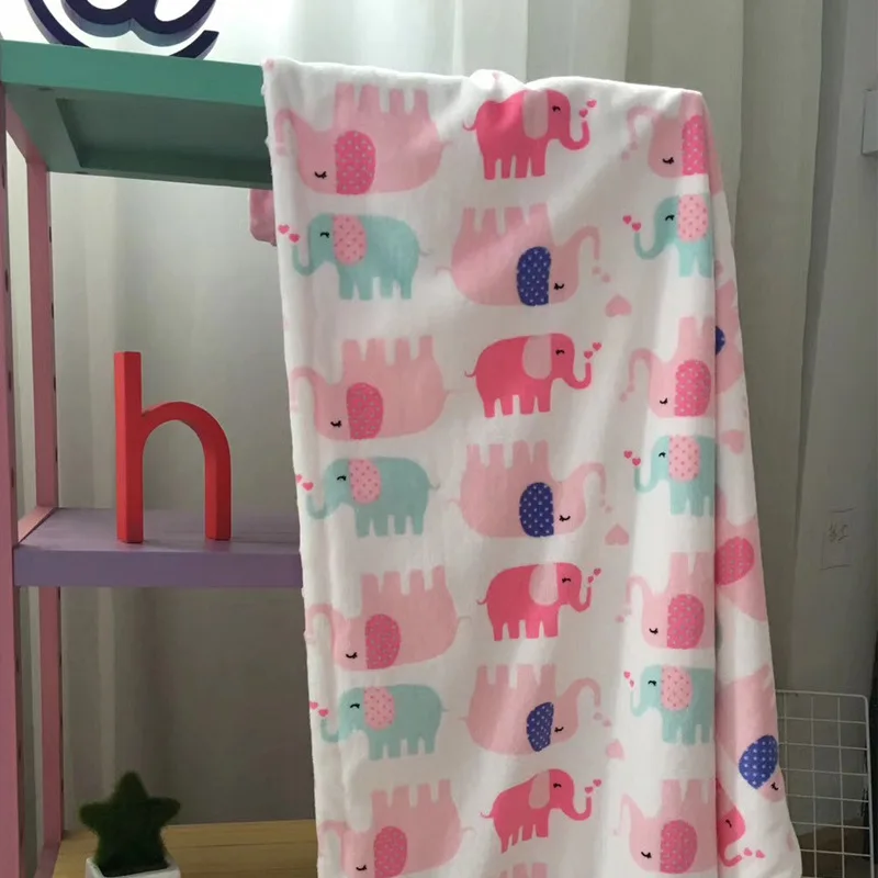 Детское одеяло Minky супер-мягкое для новорожденных с ворсом Манта bebe cobertor | Мать и