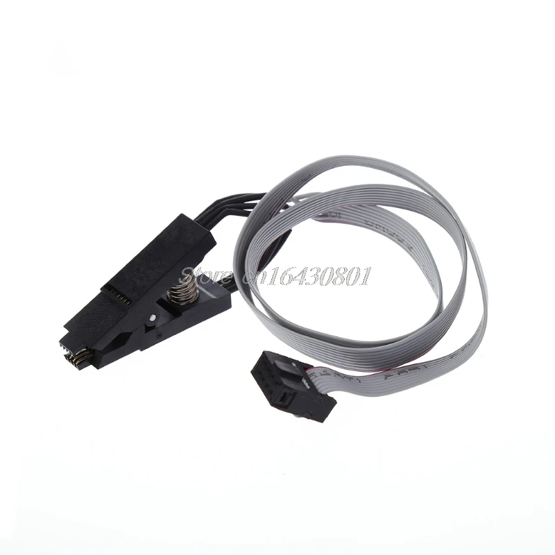 High quality SOIC8 SOP8 Test Clip For EEPROM 93CXX/25CXX/24CXX in-circuit programming on USB Programmer TL866CS TL866A EZP2010 |