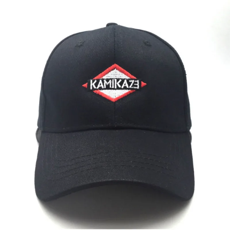 Вышивка KAMIKAZE папа Кепка Eminem новый альбом хлопок Бейсболка для мужчин The Rapper хип