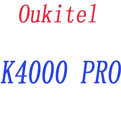 Oukitel K4000 PRO 2 шт 9H Закаленное стекло протектор экрана для Oukitel C4 c5 K10000 K6000 k4000 U7 Pro Защитная Премиум Анти-взрыв пленка - Цвет: Oukitel K4000 PRO