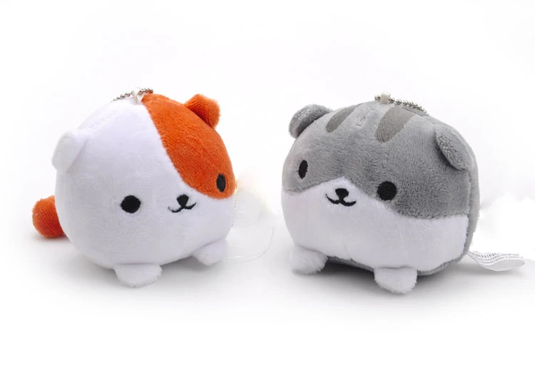 Горячие 10 см Kawaii маленький кот плюшевые Игрушечные лошадки мягкие Животные