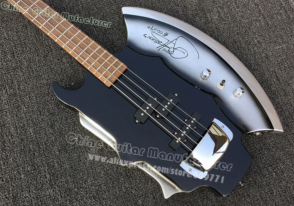 Custom shop Cort GENE SIMMONS топор Подпись гитары 4 струны подписи электрический бас гитары ra