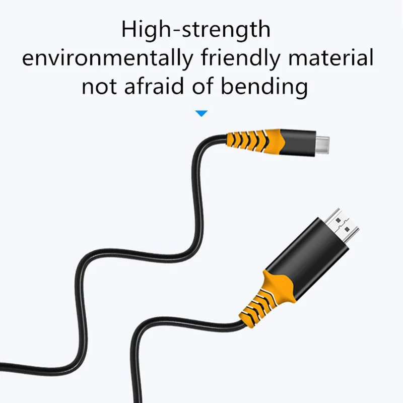 2 м тип-c USB-C конвертировать 4 к HDMI HDTV адаптер кабель Plug and Play дизайн для samsung huawei htc LG microsoft конверсионная линия