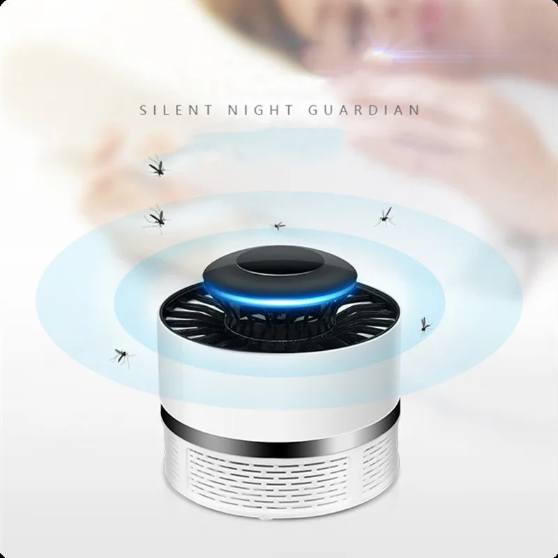 Уничтожитель комаров USB освесветильник катализатор бесшумный домашний