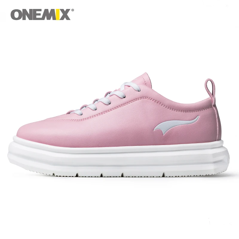 

ONEMIX Autumn Women Walking Sneakers 5cm increasing Height Lady Walking Shoes Winter1 shoes 3 wearing Multi-function Sneakers