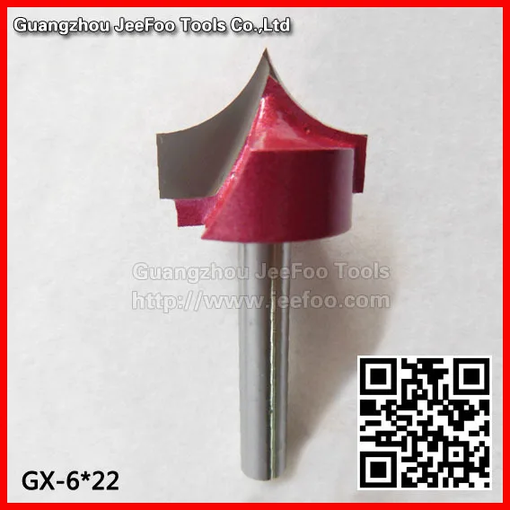 6*22 Engraving Machine Milling Cutter Wood Cutter Woodworking Router Bits