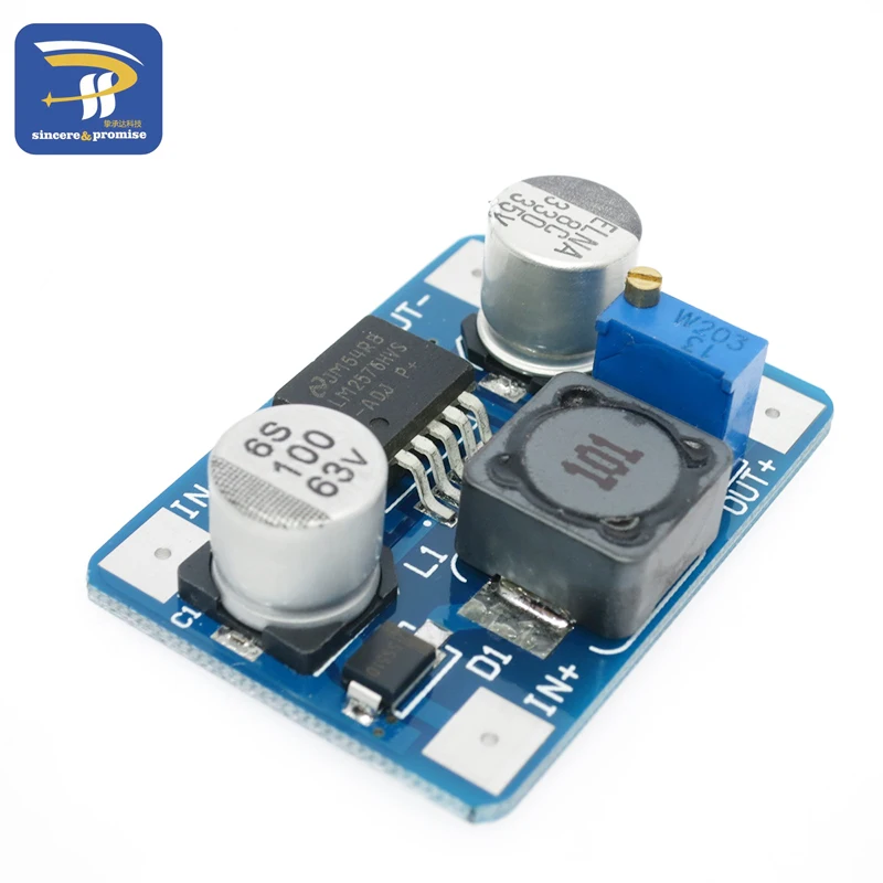 Бак модуль LM2576HV внешний аккумулятор 5 60 в вход 1 25 30 выход|dc-dc|outputoutput module |