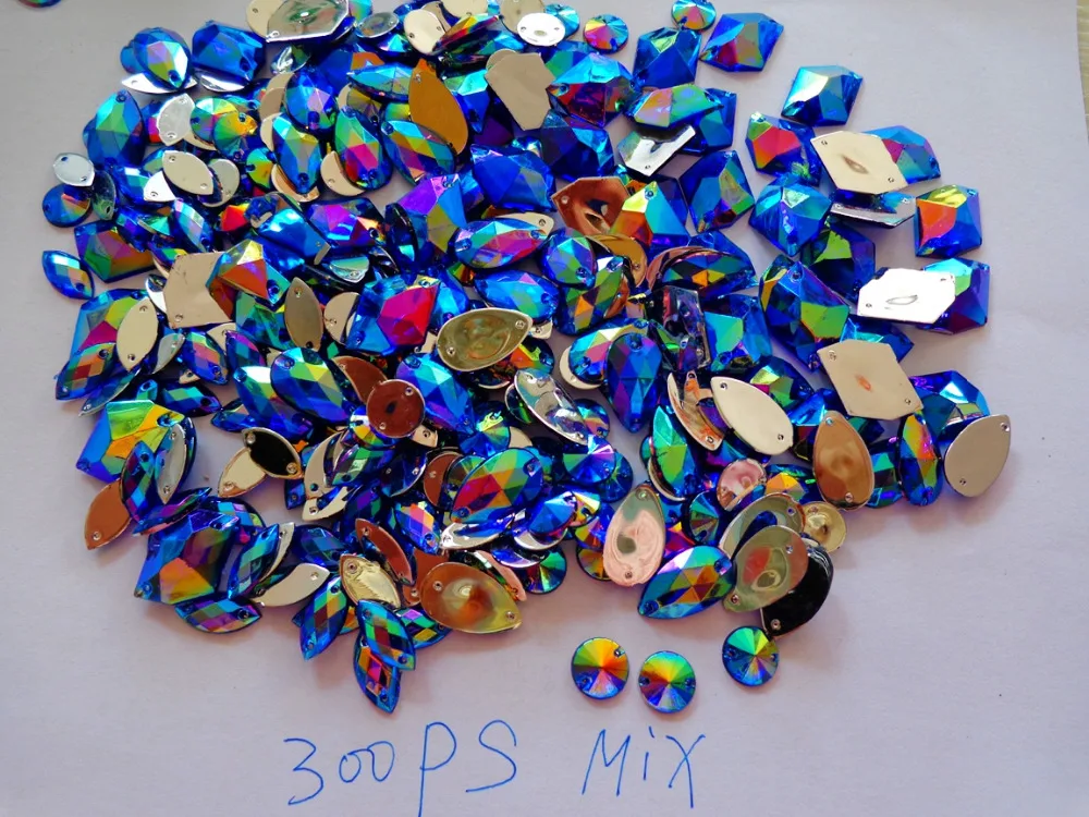 300 шт. разноцветные акриловые бусины для Стразы|bead heaven|bead medallionstrass stone |