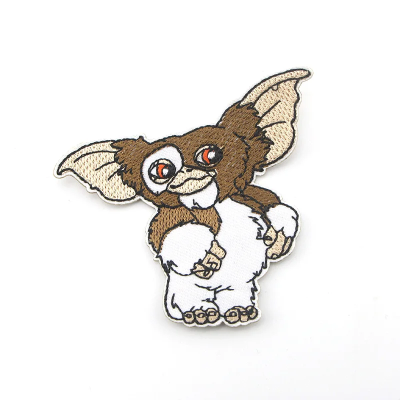 Gremlins gizmo панк аппликационные заплатки Сделай Сам железо на обуви джинсовая рубашка ткань джерси аксессуары наклейки вышитые значки E0082 - Цвет: 1