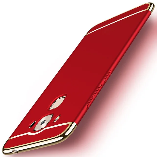 Красный KOOSUK PC чехол для ASUS ZenFone 3 Max ZC553KL чехол 3 в 1 полная защита Роскошный чехол для Asus ZC553KL 5,5" - Цвет: Красный