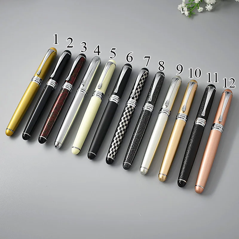 JINHAO X750 роскошная брендовая металлическая авторучка чернила для каллиграфии