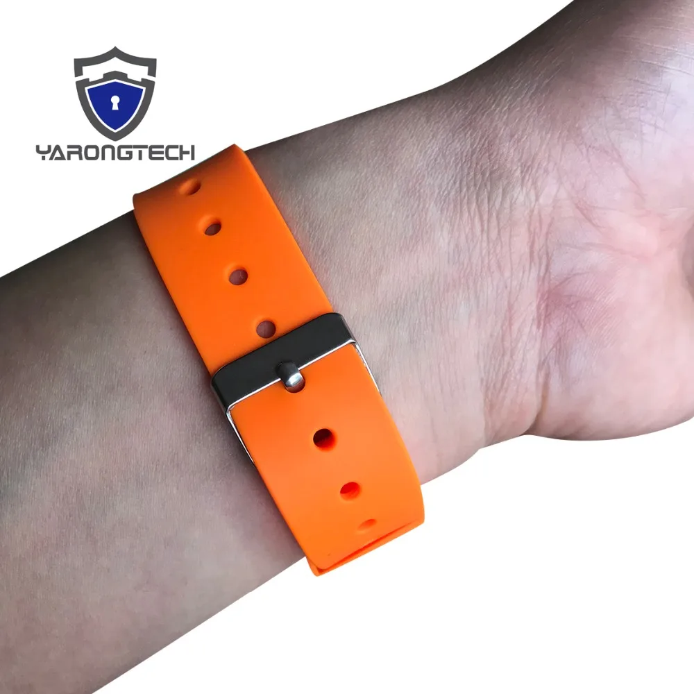 RFID 1K silicone wristbands 13.56mhz ISO 14443A Silicone (pack of 5) | Безопасность и защита