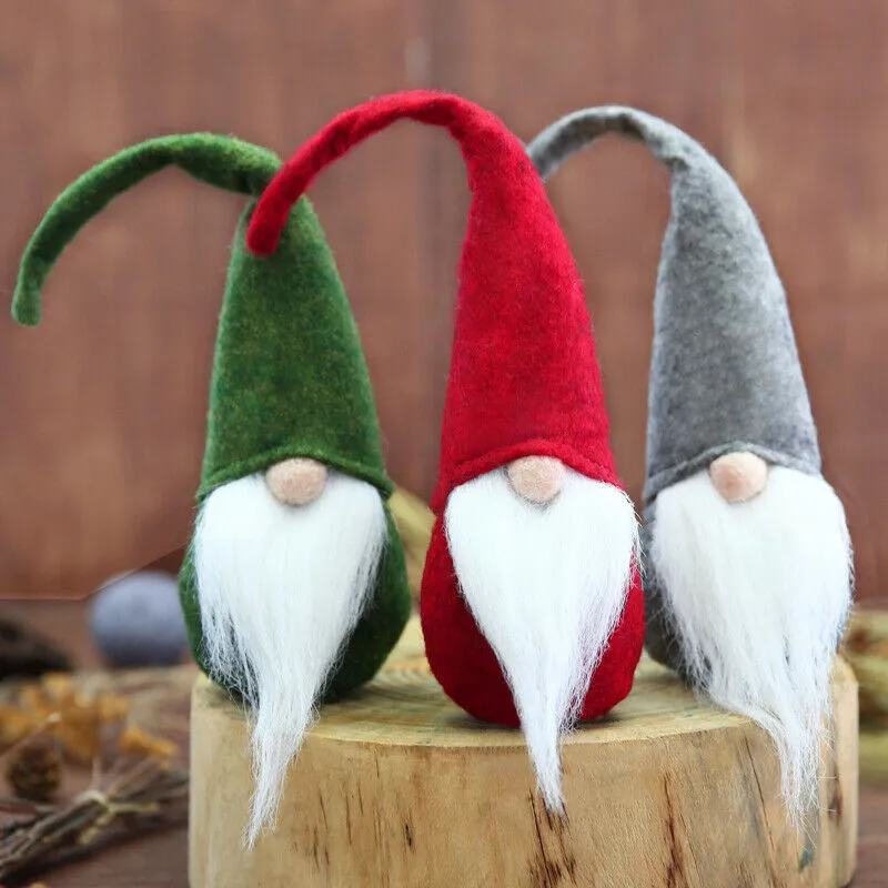 Милая Рождественская игрушка Санта-Клауса вечерние рождественские украшения