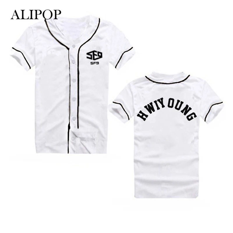 Youpop Kpop SF9 YOUNGBIN Fanfare альбом K-POP рубашки Повседневный Кардиган Одежда свободная