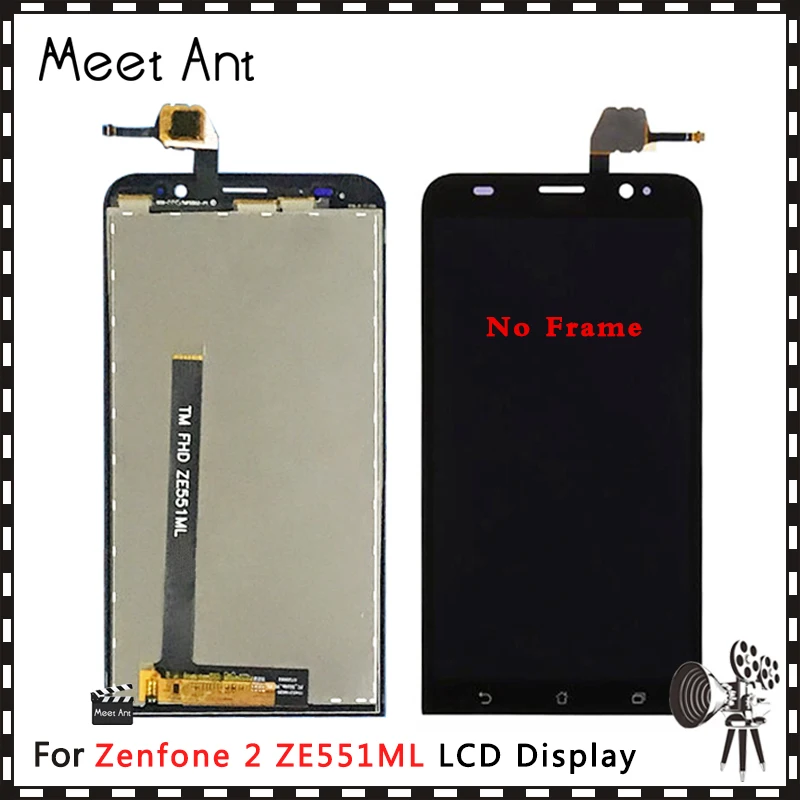 

High Quality 5.5'' For ASUS Zenfone 2 ZE551ML LCD Display Screen With Touch Screen Digitizer Assembly