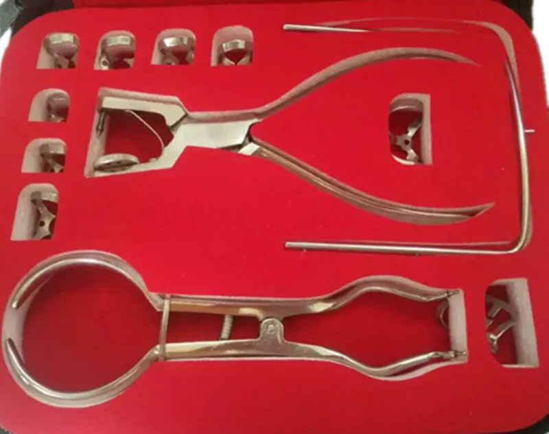 1 компл. Уход за зубами Стоматологическая резиновая плотина набор перфоратор