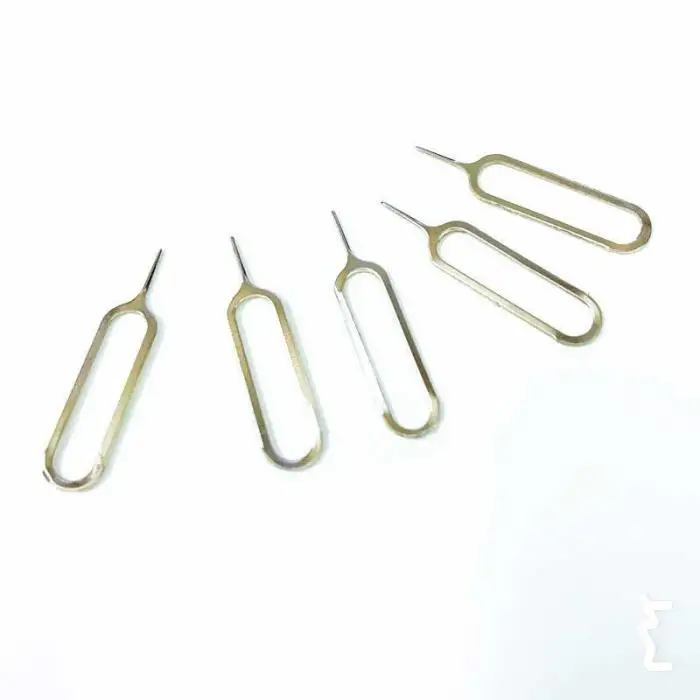 10pcs Slim Sim Card Tray Pin Eject Removal Tool Needle Opener Ejector for Most Smartphone NK-Shopping