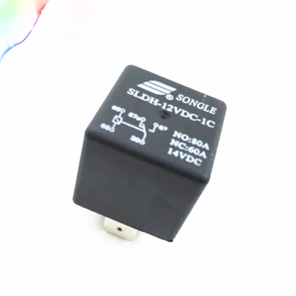 Реле Songle SLDH 12VDC 1C a набор преобразования 60 А 14 В постоянного тока 5 футов с широким
